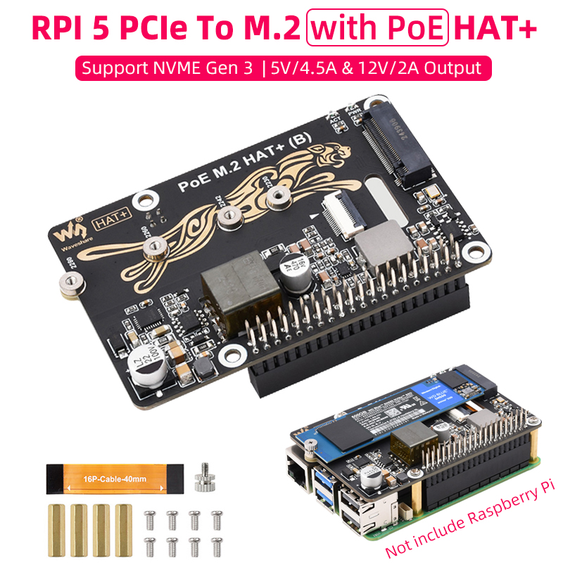 Raspberry Pi 5 PCIe a M.2 con  - Deskpi Super6C reseña y precio