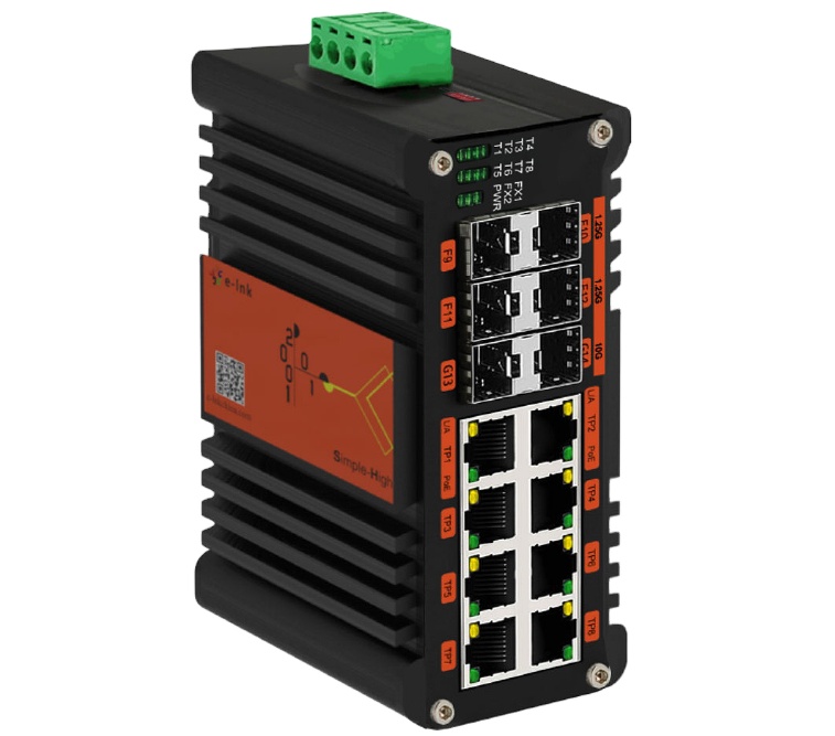 Switch PoE+ Industrial L2 Plus - Sfp+ 10G Managed Switch 8 Port reseña y precio